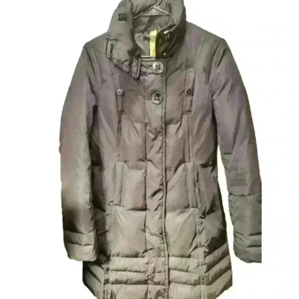 Soia & Kyo Long Black down coat P.Small
